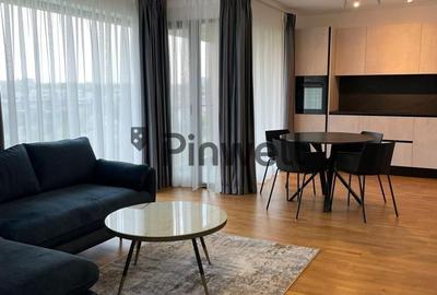 Apartament cu 2 camere semidecomandat, mobilat în Băneasa