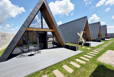 AFACERE LA CHEIE | Complex Turistic Premium A-Frame + Piscină | Snagov - 4