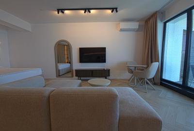 Prima închiriere Studio lux vedere lac parcare subterană Mamaia - 14