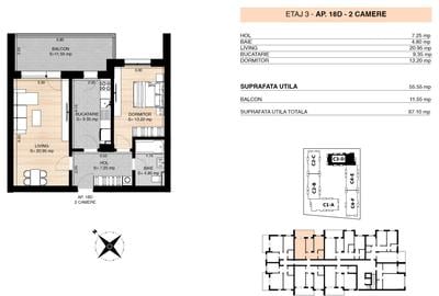 Pipera I Proprietar I 2 camere I 67 m2 - 4