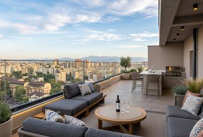 🔝 Penthouse 🌇Dezvoltator 0% comision 🏡 4 camere 🚇 Metrou Mihai Bravu - 1
