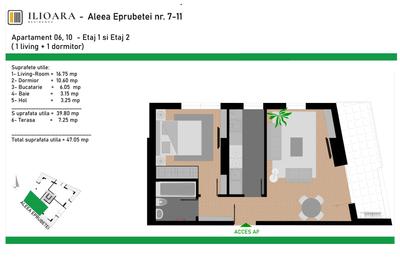 2 camere în proiect boutique, 47 mp utili, Sector 3, comision 0% - 2