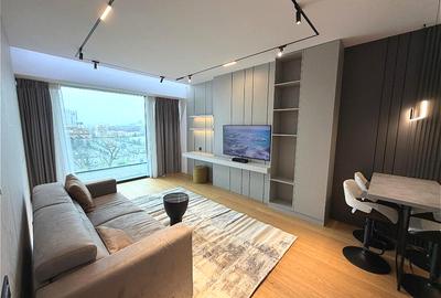 Apartament cu 2 camere semidecomandat, mobilat în Floreasca