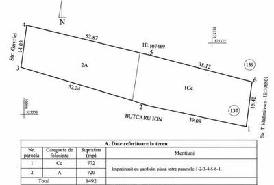 Teren Construcții intravilan de 1492 mp, în Mihail Kogălniceanu