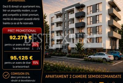 Apartament cu 2 camere semidecomandat în Theodor Pallady
