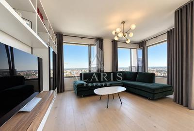 Apartament cu 3 camere semidecomandat, mobilat în Take Ionescu