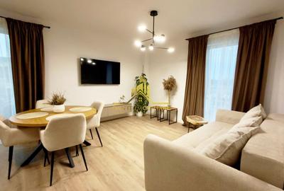 2 camere, ultrafinisat, modern, bloc nou, balcon, parcare, Floresti - 2