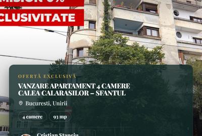 VANZARE APARTAMENT 4 CAMERE CALEA CALARASILOR – SFANTUL STEFAN - 1