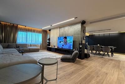 Apartament cu 5 camere semidecomandat, mobilat în Herăstrău