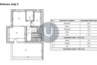Vilă duplex cu lift, grădină și 3 terase – El Unico Residences, Pipera - 20