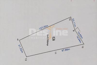 Teren agricol intravilan de 5759 mp, în Modelu