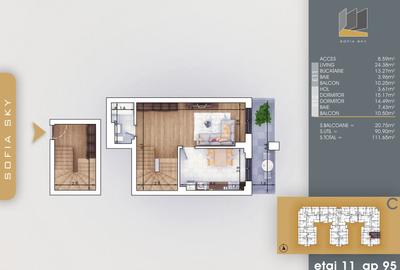 DUPLEX 3 CAM. POZITIONAT PE EST / SCOALA BRAUNER, METROU N TECLU! - 1