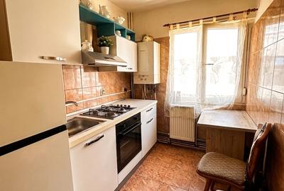 Apartament cu 2 camere nedecomandat, mobilat în Ultracentral