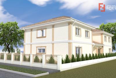 Duplex 5 camere 132 mp utili, despartit prin garaj Mosnita Noua - 10