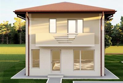 Casă parter + etaj cu pod si curte intre 277mp si 700mp - 1