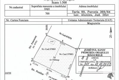 Teren intravilan 700 mp la Asfalt aproape de Centrul orasului Magurele - 16