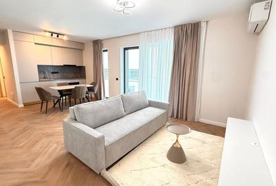 Apartament cu 2 camere, mobilat în Băneasa