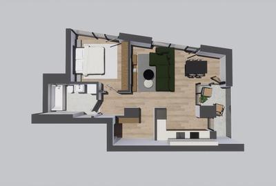 Apartament 2 camere etaj 5 - Alenia Botanic Park - 3