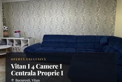 Apartament cu 4 camere decomandat, mobilat în Vitan