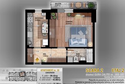 Garsoniera zona Nicolae Teclu - 7