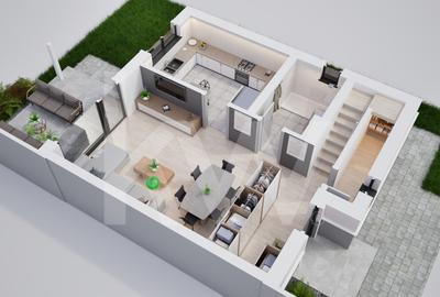 Casa duplex 4 camere in cartier nou Șură Mica - 6