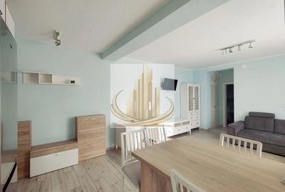 Apartament cu 3 camere semidecomandat, mobilat în Giroc