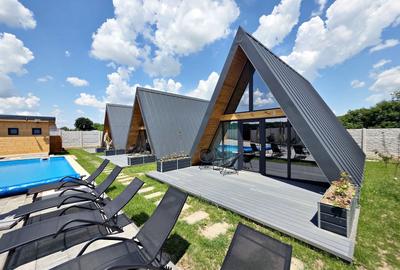 AFACERE LA CHEIE | Complex Turistic Premium A-Frame + Piscină | Snagov - 6