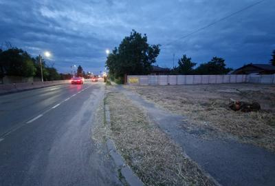Teren Stradal cu deschidere la Sos. Alexandriei pe colt in Bragadiru, Ilfov - 1