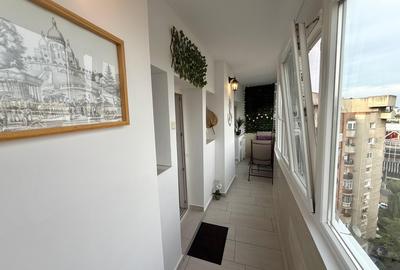 Apartament 2 camere spatios, 67 mp, mobilat cu priveliste panoramica - 15