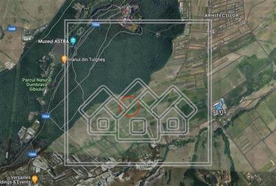 Teren agricol extravilan de 9192 mp, în Arhitecților - Calea Cisnădiei