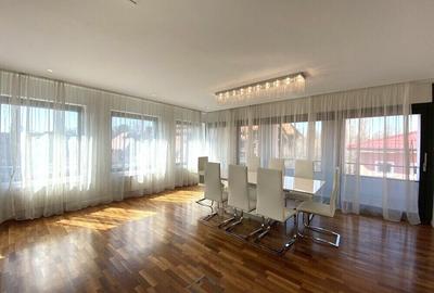 5-room apartment luxury, building with swimming pool, security, Aviatorilor - 7