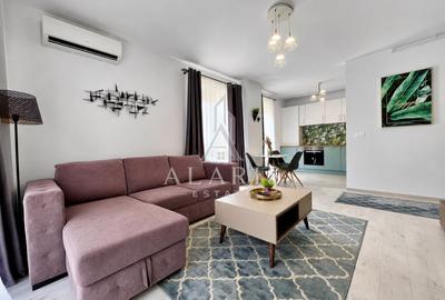 Apartament cu 2 camere semidecomandat, mobilat în Torontalului
