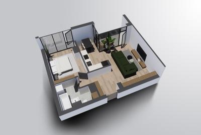 Apartament 2 camere cu pozitie ultracentrala  - Alenia Botanic Park - 2