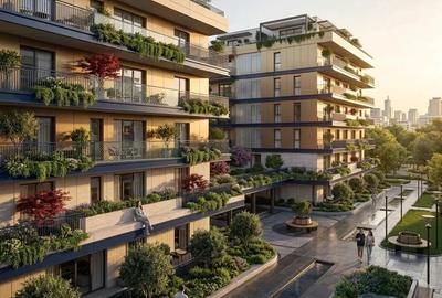 Apartament cu 2 camere decomandat în Pipera