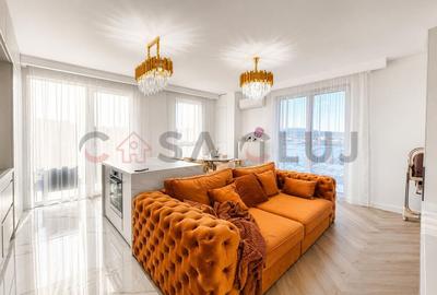 Apartament cu 3 camere semidecomandat, mobilat în Mărăști