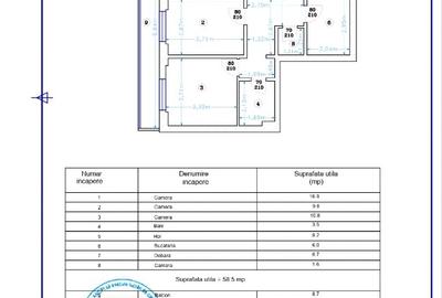 Apartament cu 3 camere, etaj 1 – Drumul Taberei - 9