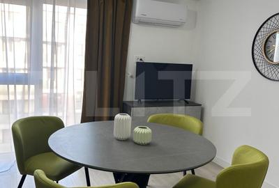 Apartament cu 2 camere semidecomandat, mobilat în Centura