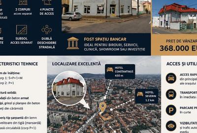 Spațiu comercial, 600 mp în Central