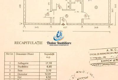 Apartament 2 camere, etaj 3, Maratei 3 - 8