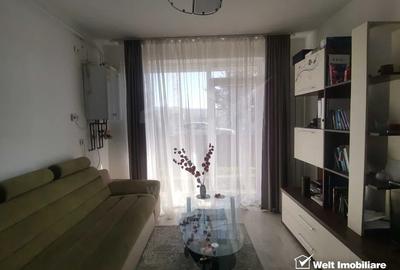 Apartament cu 2 camere semidecomandat, mobilat în Iris
