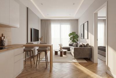Apartament cu 2 camere decomandat în Chiajna