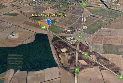 Vânzare teren 11.400 MP Intravilan Tarla 10–Ștefăneștii de Jos, Zonă nod A3 – A0 - 3