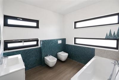 Resedinta stil, 3 dormitoare, sistem termic in pardoseala, terasa, lot 530 mp, S - 37