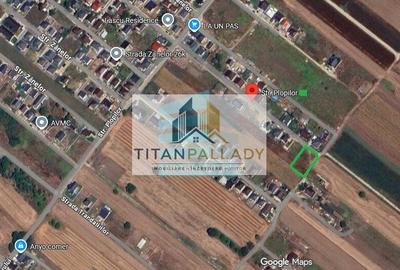 Teren Construcții intravilan de 550 mp, în Berceni