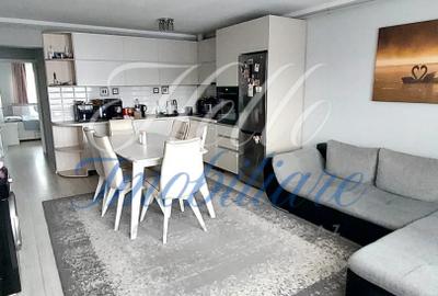 Apartament cu 2 camere semidecomandat, mobilat în Apahida