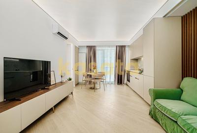 Apartament cu 2 camere semidecomandat, mobilat în Pipera