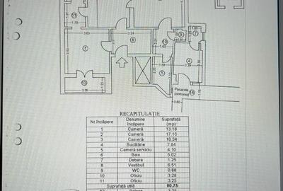 Centrul Vechi Oportunitate Apartament Lux 3 cam /80mp utili - 22