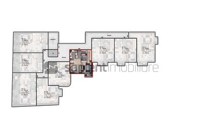 Apartament nou, modern cu 2 camere - Ultracentral -  Cuza Voda - 7