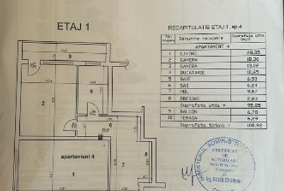 Apartament 3 camere 95,85 mp | Otopeni Bridge | Etaj 1 | Parcare - 13