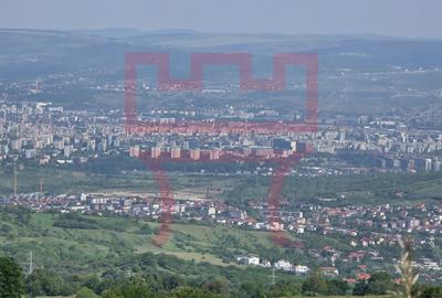 Teren Feleacu   2.800mp parcelabil 4 unitati utilitati asfalt panorama - 6